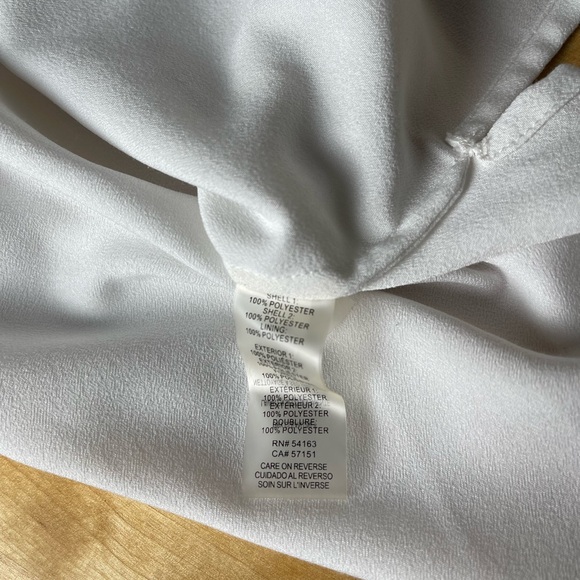 Karl Lagerfeld Paris White Blouse - Picture 12 of 15